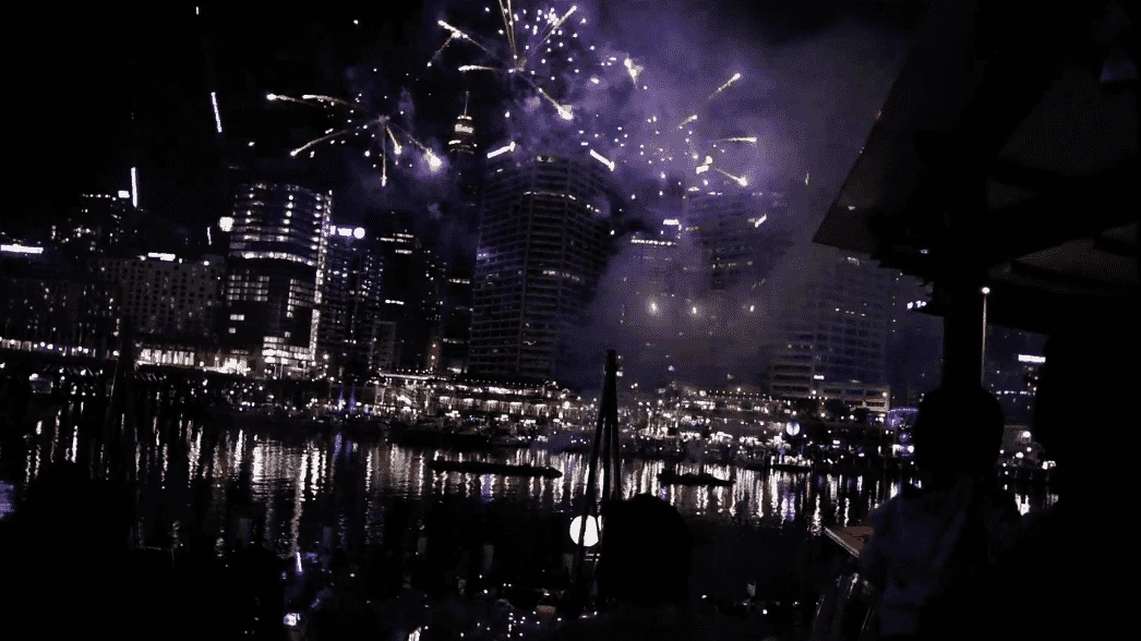 Fireworks at Sydney Harbour